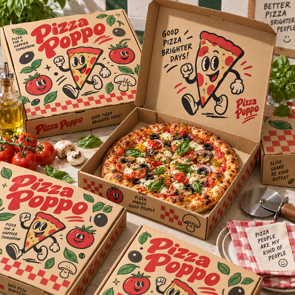 Custom Pizza Boxes
