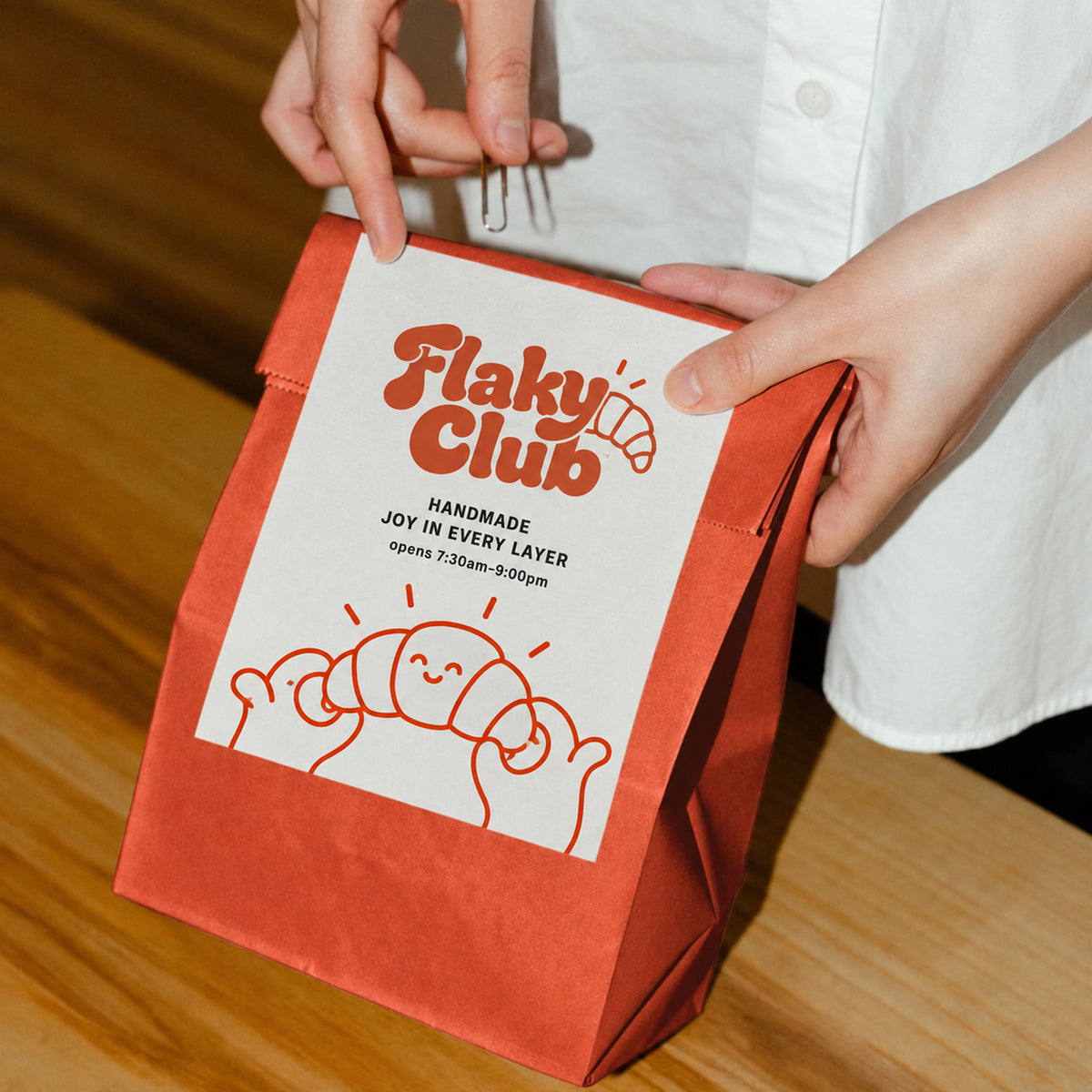 Custom Kraft SOS Paper Bags