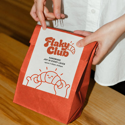 Custom Kraft SOS Paper Bags