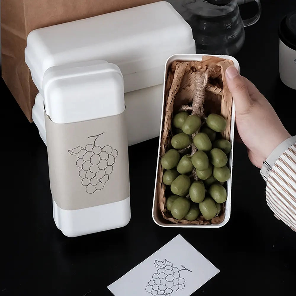 Rectangular Eco-Friendly Pulp Cookie Box