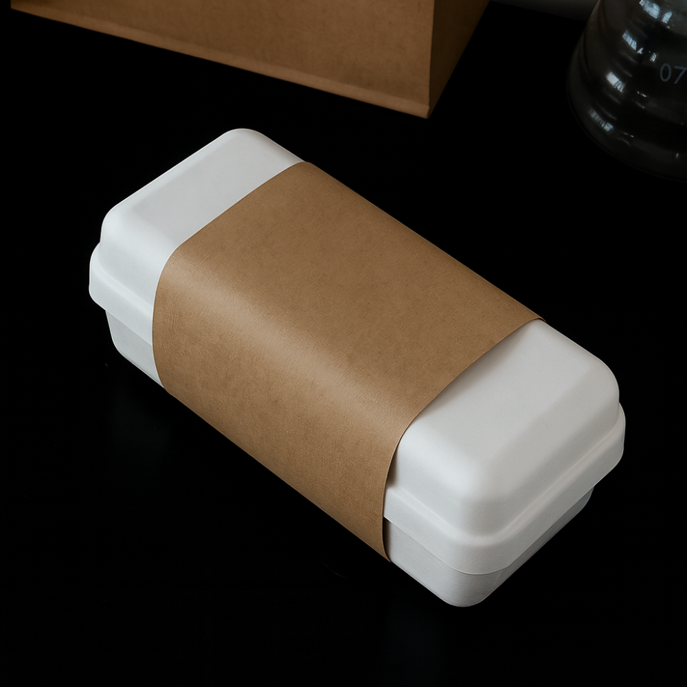 Rectangular Eco-Friendly Pulp Cookie Box