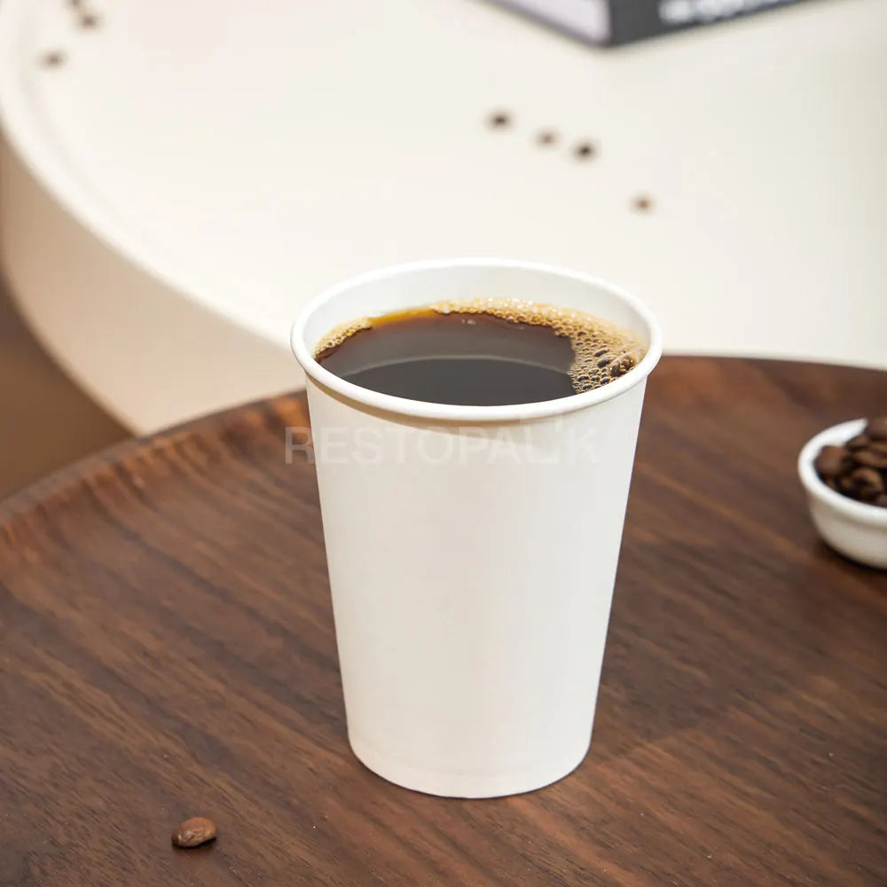 Cups Single Stack Single Wall Coffee Cups – RestoPack