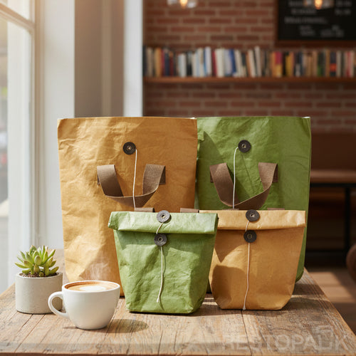 Tyvek Paper Tote Bags with Handle