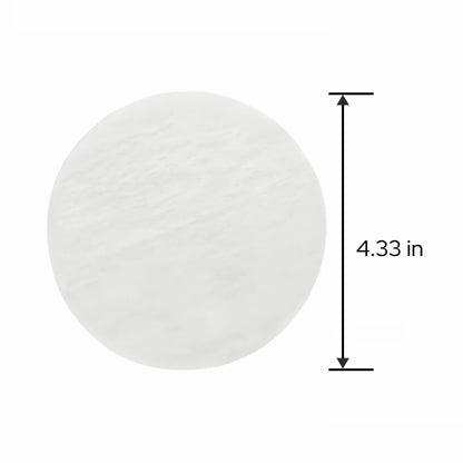 4.33 inches White Leak-Proof Seal Paper - 500/Pack