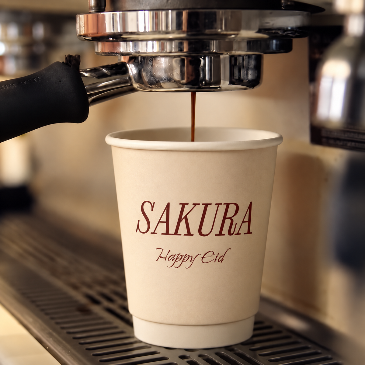 Custom Double Wall Paper Coffee Cups