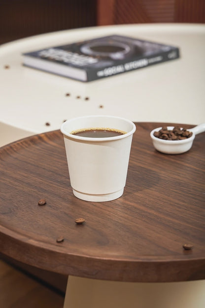 8 oz Double Wall White Paper Coffee Cups