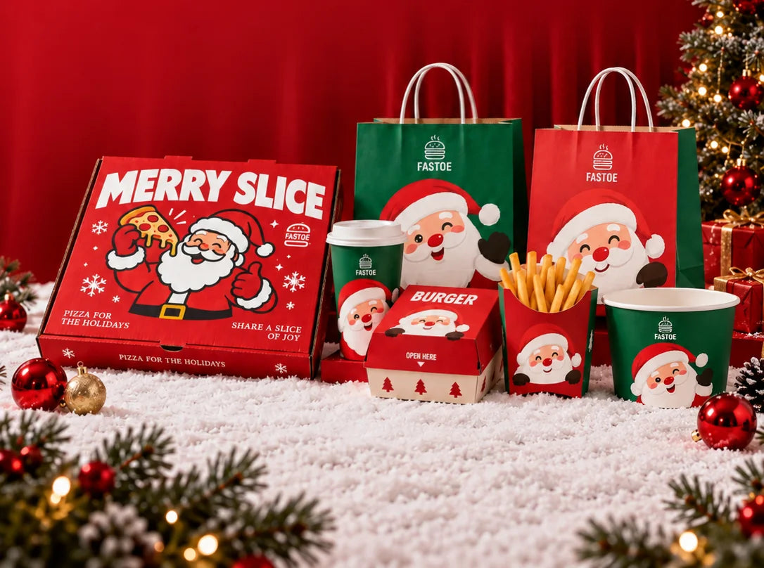 Holiday custom food packaging
